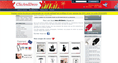 Desktop Screenshot of clicanddeco.com